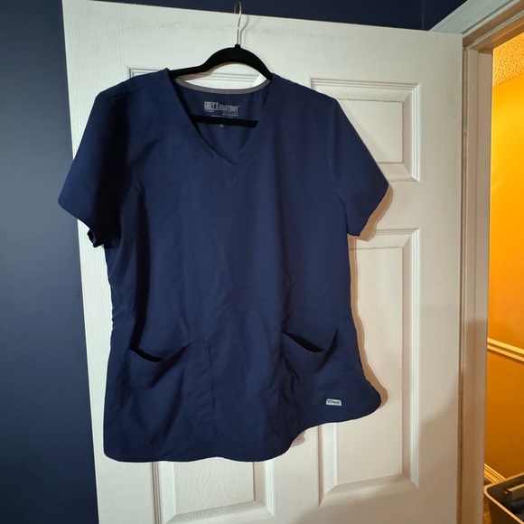 Grey’s Anatomy by Barco navy scrub top size XL - Picture 1 of 1